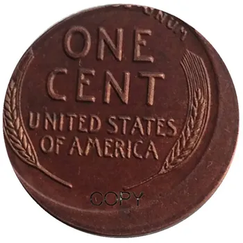 JAV Vieno Cento 1951D Klaidą su ne Centre Klaida Retų Monetų Kopijos
