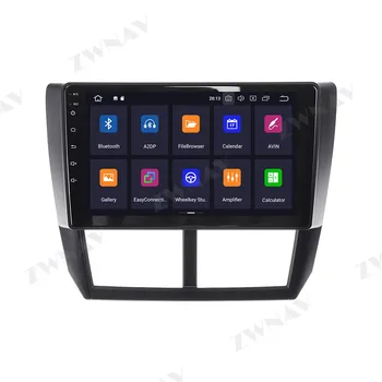 360 Kameros Ekrano Automobilį Subaru Forester 2008 M. 2009 M. 2010 M. 2011 M. 2012 m. 2013 m Android 10.0 Multimedijos Garso Radijas, Diktofonas, GPS Vadovas