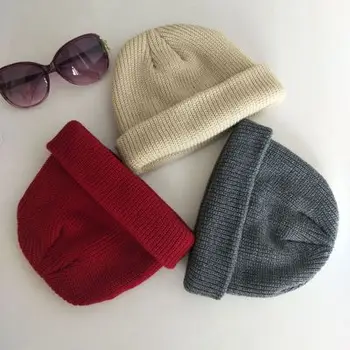Mados Mezgimo Kepuraitė Hip-Hop Bžūp Šiltos Žiemos Slidinėjimo Skrybėlės, Kepurės Vyrų Žiemos Skrybėlės Moterims 2020 M.
