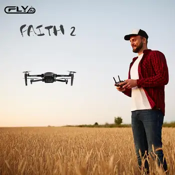 Sulankstomas Cfly C-fly Tikėjimo 2 4k vaizdo Kamera Drone Mini Drone fpv drone 3-ašis Gimbal 35min Skrydžio Laikas, Sulankstomas Quadcopter RC Dron Žaislas