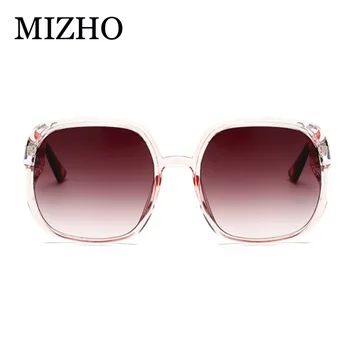 MIZHO Mados Mėlyna Pelninga Aikštė Akiniai nuo saulės Moterims Derliaus 2020 Kokybės Gradientas Saulės akiniai Negabaritinių Ponios Dizaineris Prekės