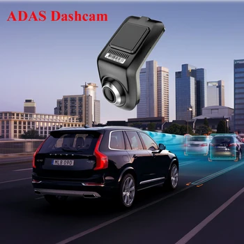 U3 Full HD 1080P Min Automobilių DVR Kamera ADAS Auto Skaitmeninis Vaizdo įrašymo įrenginys Brūkšnys Cam, skirta 