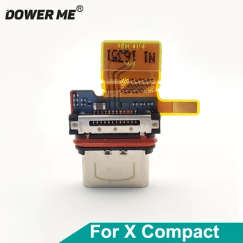 Dower Man USB Jungtis Dock Tipo c Įkroviklio Įkrovimo lizdas Flex Kabelis Sony Xperia X Kompaktiškas F5321 XC Mini 4.6