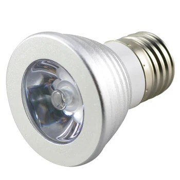RGB lemputė E27 E14 GU10 MR16 16 Spalvų Magija LED Prožektoriai, 110V, 220V, 12V atostogų Pritemdomi Scenos Šviesos + 24key IR Nuotolinio Valdymo
