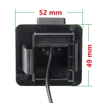 HD Automobilio Galinio vaizdo Atvirkštinio atsarginė Kamera galinio vaizdo stovėjimo MG GS MG3 MG5 MG6 Originalus Kameros Anga