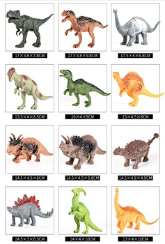Vaikai Apsimesti Žaisti Juros periodo Parkas Dinozaurų Žaislai Modelis Dragon Žaislų Rinkinys Berniukams Gyvūnų Skaičius berniukas Gimtadienio Dovanos