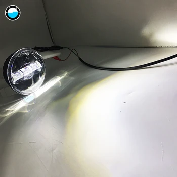 4.5 Colių LED Artimųjų Žibintas Priešrūkinis Žibintas Pagalbinės Tolimosios šviesos Žibintas 4.5 colių Korpuso Laikiklis motociklo Priešrūkinis Žibintas Susirinkimo Dienos Šviesą.