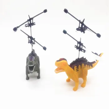 Elektrinis Skraidantis Žaislas Infraraudonųjų Spindulių Jutiklį, Dinozaurų Modelis Sraigtasparnis Led Blykstė, Apšvietimas Usb Įkrovimo Smulkūs Pakabos Led Vaikams, Žaislai