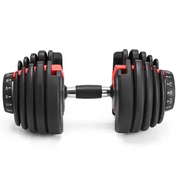 NAUJAS Svorio Reguliuojamas Hantelio Fitneso Treniruotes Svarmenimis toną savo jėgas ir sukurti jūsų raumenys 5-52.5 lbs
