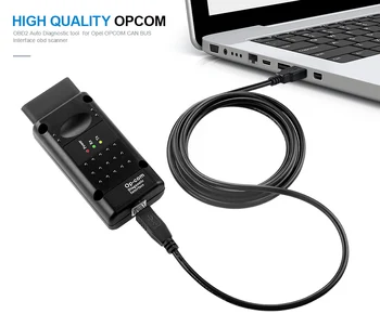 Opcom V1.65 V1.78 V1.99 PIC18F458 FTDI op-com, OBD2 Auto Diagnostikos įrankis Opel CAN MAGISTRALĖS V1.7 