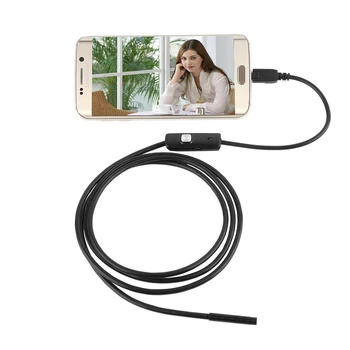 1080P Full HD Mini Android Fotoaparatą Endoskopą IP67 1920*1080 2m 5m Micro USB Kontrolės, Vaizdo Kamera Gyvatė Borescope Vamzdis