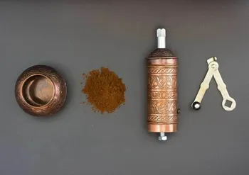 Turkijos tradicijos, vario, kavos malūnėlis Mini nerūdijančio plieno vadovo rankų darbo kavos pupelių burr smulkintuvai, mėsmalės virtuvės įrankis