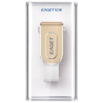 Eaget 128 GB USB Flash Drive USB 3.0/Lightning/OTG Didelės Spartos Pen ratai Metalo Pendrive USB 