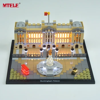 MTELE Led Šviesos Rinkinys 21029 Architektūros Bakingemo Rūmai , (neįeina Modelis)