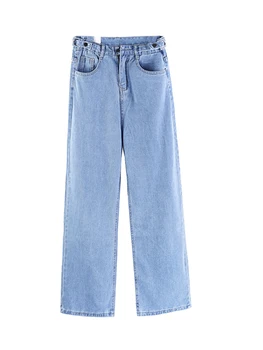 YAMDI Streetwear džinsinio audinio kelnės moterims slim mygtuką džinsai moteris pantalon džinsinio audinio kelnės aukštu juosmeniu derliaus kišenėje 2020 m. rudenį, žiemą