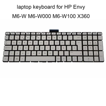 Pakeitimo klaviatūra HP Envy M6 W W000 W100 X360 juoda klaviatūra su foniniu Apšvietimu SP ispanijos 