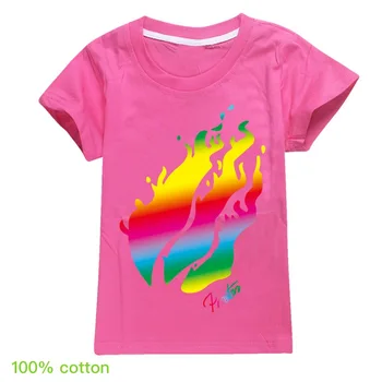Naujas 2020 metų Vasaros Marškinėliai Vaikams Dideli Berniukai Mergaitė PRESTONPLAYZ Spalva 3d Atspausdintas Preston Playz 2020 Viršūnės Vaikai Grinch Drabužiai