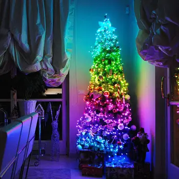 LED Kalėdų Medžio Apdaila Šviesos 