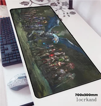 Dragon amžiaus kilimėlis 700x300x3mm pateikti Kompiuterio pelės kilimėlis gamer pc gamepad Gimtadienio žaidimų mousemat stalas bloknotas office padmouse