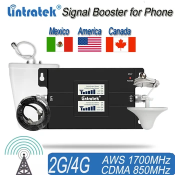 CDMA 2G, 4G Signalo Kartotuvų 850MHz 1700/2100MHz UMTS Signalo Stiprintuvas Jungtinėse amerikos valstijose ir Kanadoje #50
