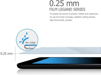 2vnt Tablet Grūdintas Stiklas Screen Protector Cover for Samsung Galaxy Tab S7 T870/T875 Visiška Anti-Scratch Ekranas