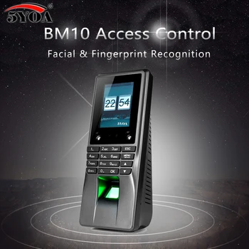 5YOA BM10 Biometrinių Veido Veido, Pirštų Prieigos Kontrolės WIFI Laikas Lankomumo Mašina, Elektrinis Jutiklis Kodo Sistema, Durų Užraktas