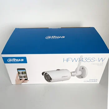 Dahua IP Kameros 4MP IPC-HFW1435S-W Saugumo Kameros IR H. 265 Kulka 