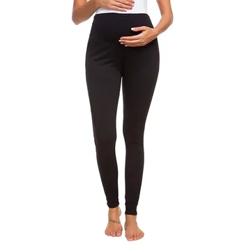 Moterų vientisos Spalvos Naudotis Kelnės Nėščioms Moterims Nėščioms, Mankšta Kelnes Nėštumo Antblauzdžiai Motinystės Jogos Pants Plus Size