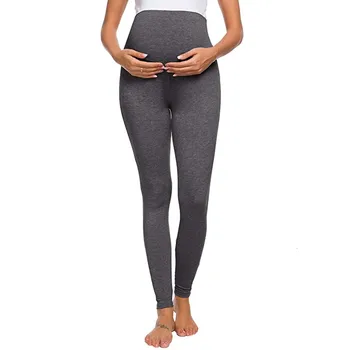 Moterų vientisos Spalvos Naudotis Kelnės Nėščioms Moterims Nėščioms, Mankšta Kelnes Nėštumo Antblauzdžiai Motinystės Jogos Pants Plus Size