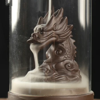 Dragon Drožyba Aišku, Padengti Moliuskui Smilkalų Degiklis Keramikos Censer Arbatos Dekoro Smilkalų Degiklis Apdailos Censer Namų Papuošalas