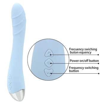 IKOKY USB Įkrovimo G taško Vibratorių Vibratorius Moterų Masturbacija Galingas Makšties Klitorio Massager 10 Greitį Sekso Žaislai Moterims