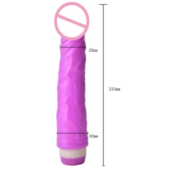 Tikroviškas Dildo Vibratorius Klitorio Stimuliatorius Sekso Žaislai Moterims Makšties Massager Moterų Masturbacija Orgazmas G-taško Vibratoriai