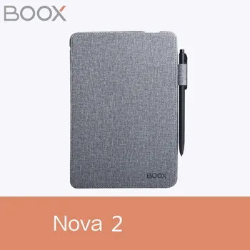 Naujas Boox Nova 2 Dėklas Įterptųjų Originalus Odinis dėklas Ebook Atveju, Viršuje Parduoti Juodos spalvos Dangtelis, Onikso BOOX Nova2 7.8 colių