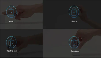 Aqara Magic Cube Valdytojas Zigbee Versija kontroliuoja Šešis Veiksmus Xiaomi mijia Smart Home Prietaiso darbą su mihome app