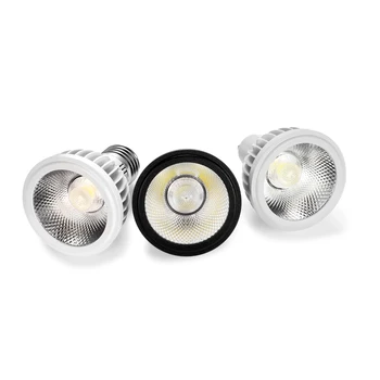 Nauji LED Prožektoriai, GU10 E27 GU5.3 MR16 15W PAR20 Pritemdomi Dėmesio 110V, 220V Lempa Balta Išvaizda Lubų Stalo Lempa