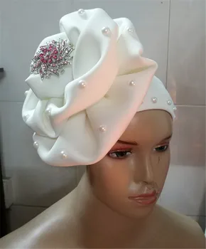 Afrikos galvos apsiaustas afrikos nešioti gele headwrap afrikos gėlių bžūp