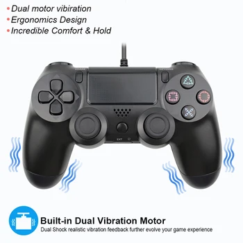 Sony PS4 Valdytojas Bluetooth Vibracijos Gamepad Playstation 4 Detroit Belaidžio Kreiptuku PS4 Žaidimų Grupinio