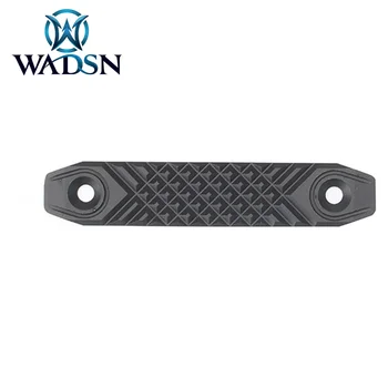 WADSN Airsoft RS CNC Handguard Geležinkelių Padengti M-lok ir Keymod trumpas Railscales Stiliaus ME08003 Medžioklės Ginklas 2vnt/pak