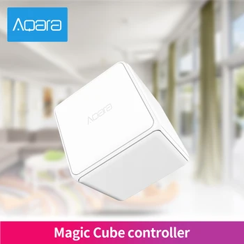 Originalus Aqara Magic Cube Valdytoju Šešių Veiksmų PROGRAMĄ Mi Namų Zigbee Versija Kontroliuojamas Xiaomi 