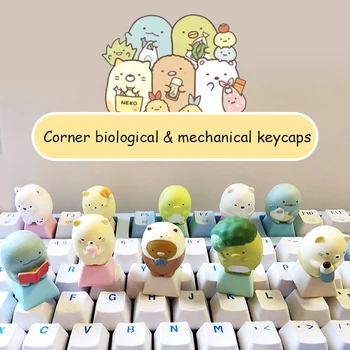 1pc Anime Pagrindiniai Bžūp asmenybės dizainas Žaidimų Klaviatūra Keycaps Už Mechaninę Klaviatūrą 