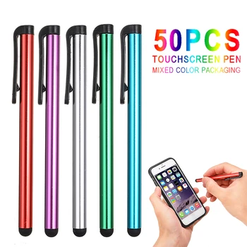 Naujas Rinkinys, 50pcs Capacitive Touch Screen Stylus Pen 