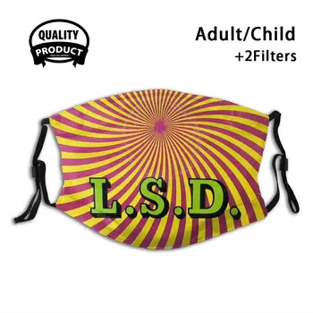 Timothy Leary Lsd Psichodelinio Albumo Viršelio Mados Burną Kaukės Filtras Suaugusiųjų Vaikų Veido Kaukė Derliaus Antikvarinis Daiktas Gražus
