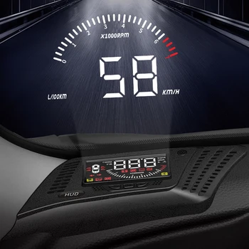 HUD Automobilių Head Up Display Honda Accord 2017 2018 2019 savarankiška, Saugaus Vairavimo Ekrano priekinio Stiklo greičio projektorius