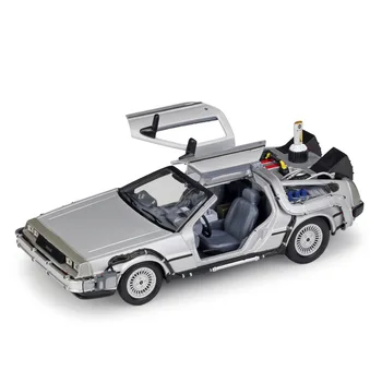 Diecast 1:24 Masto Modelio Automobilių Žaislas Delorean Už Filmą 