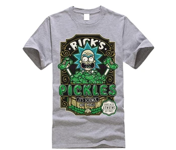Marinatas rick t shirt mens Rick & Morty Naujų Anime juokingi marškinėliai Vasaros Marškinėliai rick morty Kietas Tshirts Viršūnes Tees Homme