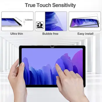 2 Pack 9H Grūdinto Stiklo Plėvelė Apsaugos Skydas Screen Protector for Samsung Galaxy Tab A7 10.4 2020 SM-T500 T505 T507