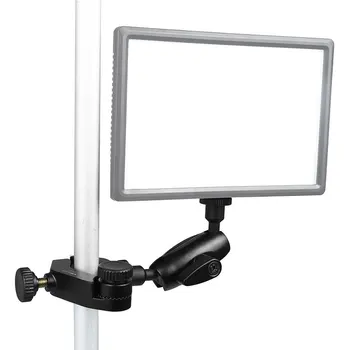 KINGJOY Reguliuojamas Magija Ranką Su Kamuoliu Galvos laikiklis Montavimo HDMI Monitorius LED Lemputė LCD Vaizdo Kameros Blykstė vaizdo Kameros VEIDRODINIAI