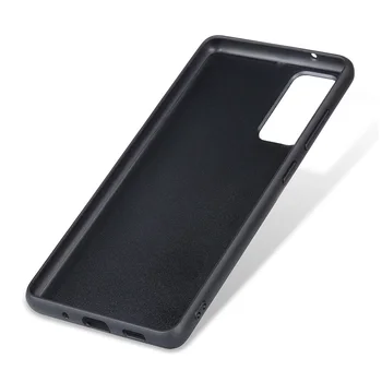 Nekilnojamojo natūralios Odos Pepple Slim Case For Samsung Galaxy S20 FE S20fe 5G 2020 Telefono Dangtelį Prabanga Mielas Litchi Linijos Sunku Funda