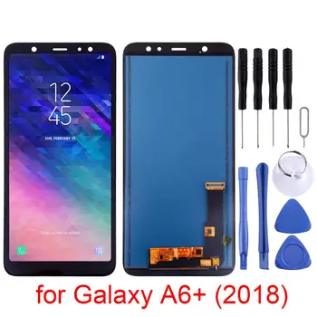 LCD Ekrano ir skaitmeninis keitiklis Pilnas Montavimas (TFT Medžiaga) Galaxy A7 (2017 m.), A720FA, A720F/DS/ A8 (M.)/ Galaxy A6+ (2018 m.).