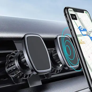 Magnetinio Automobilinis Telefono Laikiklis Telefonams, Universalus Automobilinis Oro Angos Laikiklis iPhone 12 Ląstelių Mobiliojo Telefono Prijungti GPS 